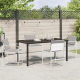  Vrtni set za objed 5 pcs Bijela 160 x 80 x 73 cm | shoptok.hr