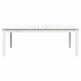  Vrtni stol bijeli 121x82,5x45 cm od masivne borovine | shoptok.hr