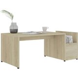  Stolić za kavu boja hrasta sonome 90 x 45 x 35 cm od iverice | shoptok.hr