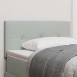  Uzglavlje Svijetlo siva 80 cm Baršun | shoptok.hr