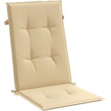  Jastuci za stolice 2 kom prošarano bež 120x50x4 cm od tkanine | shoptok.hr