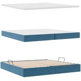  s madracem i skladištem Tamno plava 200 x 200 cm Baršun | shoptok.hr