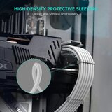 ASIAHORSE podaljševalni napajalni kabel za grafično kartico, 16(12+4) pin na 3×8 pin, 30 cm, 600 w odprta embalaža | Shoptok.si
