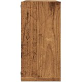  Kockaste zidne police 2 kom boja staro drvo 30x15x30 cm drvene | shoptok.hr