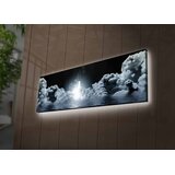 Wallity Zidna slika sa LED osvjetljenjem 3090NASA-016, 30x90 cm cijene