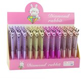  Rabbit kemijska olovka dijamanti plavi uložak 0,7 mm mix | shoptok.hr