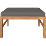  Vrtna sedežna garnitura 3-delna s temno sivimi blazinami, (20665301) | Shoptok.si