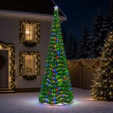  LED božićno drvce od folije s postoljem EKENAS 400 cm | shoptok.hr