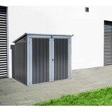  Westman - Metalno spremište za kante za smeće / spremište za alat i bickle | Antracit | 101x158x134 cm | shoptok.hr