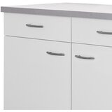 XXXL Kuhinjska Spodnja Omarica Wito, Bela Barva | Shoptok.si