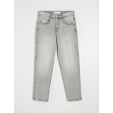 Sinsay Pamučne mom fit comfort traperice s ispranim efektom | shoptok.hr