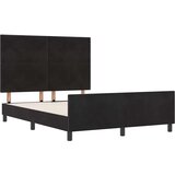  s opruga kutije s uzglavljem Crna 140 x 200 cm Baršun | shoptok.hr