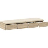  Ladice za krevet s ladicama Sonoma hrast 120 x 36,5 x 16,5 cm | Eponuda.com