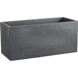 Scheurich Cvetlično korito C-Cube Long - Stony Black - 60 Cene