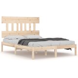  Okvir za krevet od masivnog drva 120 x 200 cm | shoptok.hr
