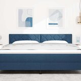  Uzglavlje S LED lampica s uzglavljem Plava 180 cm tkanina | shoptok.hr