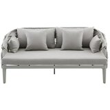 SUNFUN Solo Rope Lounge sofa s jastucima (Š x D x V: 187 x 114 x 81,5 cm, Svijetlo siva) | shoptok.hr