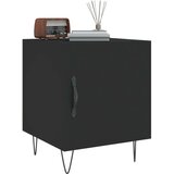  Nočna omarica 2 kosa črna 40x40x50 cm inženirski les - Nočna Omarica, (21434871) | Shoptok.si