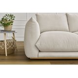 Bobochic Paris Kremno bela sedežna garnitura 193 cm Ernest – | Shoptok.si