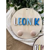 Woodenfull drveni čiviluci sa imenom | ePonuda.com