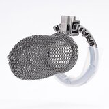 Sevanda Hauberk Chastity Cage Black Long Cene