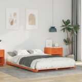  Krevet s daskama Voštano smeđa 120 x190 cm Masivna borovina | shoptok.hr