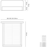 Micadoni Svijetlo sivi tapecirani bračni krevet s prostorom za odlaganje s podnicom 160x200 cm Elizabeth – | shoptok.hr