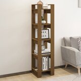 Furnova Knjižna omara/pregrada medeno rjava 41x35x160 cm trdna borovina, (21932061) | Shoptok.si