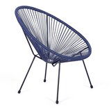 Bonami Selection Plava metalna/plastična vrtna fotelja Avocado Comfort – | shoptok.hr
