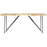  Blagovaonski stol od masivnog drva manga 180 x 90 x 76 cm | shoptok.hr
