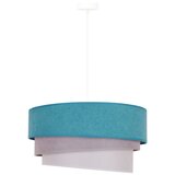  Duolla - Visilica na sajli TRIO 1xE27/15W/230V prečnik 45 cm tirkizna/siva/bela | Eponuda.com