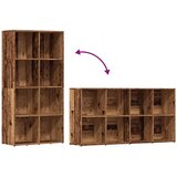 vidaXL Ormar za knjige staro drvo 66x30x130 cm konstruirano drvo | shoptok.hr