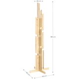 Karup Design Vješalica od masivnog bora u prirodnoj boji 60x186 cm Keeper – | shoptok.hr