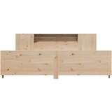 vidaXL Okvir kreveta bez madraca 180 x 200 cm od masivne borovine | shoptok.hr