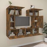  6-dijelni set TV ormarića boja dimljenog hrasta drveni | shoptok.hr