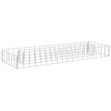  Povišena gabionska gredica od pocinčanog čelika 90 x 30 x 10 cm | shoptok.hr
