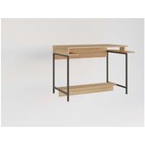 Hanah home balista - sapphire oak, black sapphire oakblack study desk | ePonuda.com