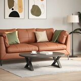  Noge za klub stolić 2 kom antracit 50 x (30-31,3) cm čelik | shoptok.hr