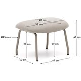 Kave Home Bež tabure Belina – | shoptok.hr
