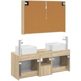  Set ormarića za kupaonicu 4 kom. Hrast sonoma Konstruirano drvo | shoptok.hr