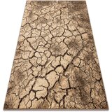 RugsX Preproge Preproga KARMEL Terra razpokana tla oreh 200x300 cm Kostanjeva | Shoptok.si