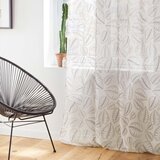 Douceur d intérieur Bež prozirna zavjesa 140x280 cm Alma – | shoptok.hr