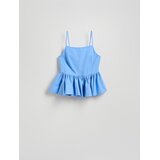 Reserved Top s volanom - plava | shoptok.hr