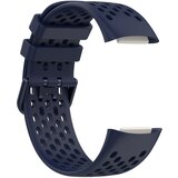 INF silikonska zapestnica za fitbit charge 6/5 darkblue, (21264835) | Shoptok.si