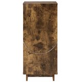  Komoda Dimljeni hrast 33 5 x 34 5 x 75 cm Konstruirano drvo - Dimljeni hrast | shoptok.hr
