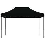 Šator za svadbe - šator za zabave Crna 279 x 410 x 315 cm Oxford tkanina | shoptok.hr