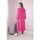 Kesi Włoski Long cardigan pink neon sweater | Eponuda.ba