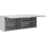 vidaXL Kupaonski zidni ormarić sivi Sonoma 80x25x30 cm izrađeno drvo | shoptok.hr