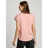 PepeJeans Majica 'BLOOMA' roza / bijela | shoptok.hr