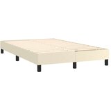  Krevet box spring s madracem LED krem 120x200cm od umjetne kože - Krema 120 x 200 cm Gladak dizajn | shoptok.hr